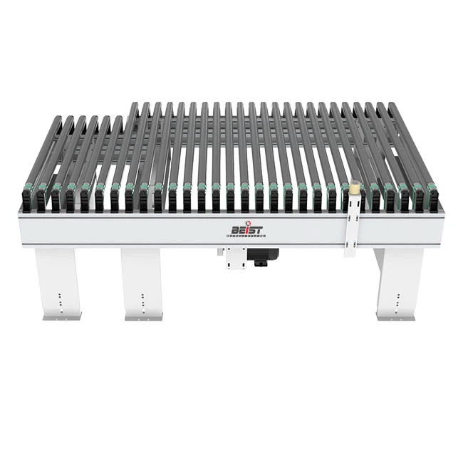 Driven rulltransportör